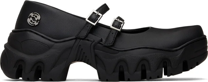 Rombaut Black MJ Ballerina Flats