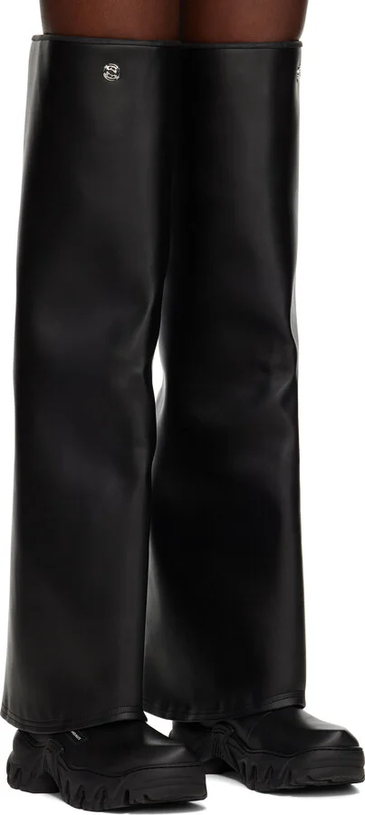 Rombaut Black Pillar Beyond Leather Tall Boots - Image 4