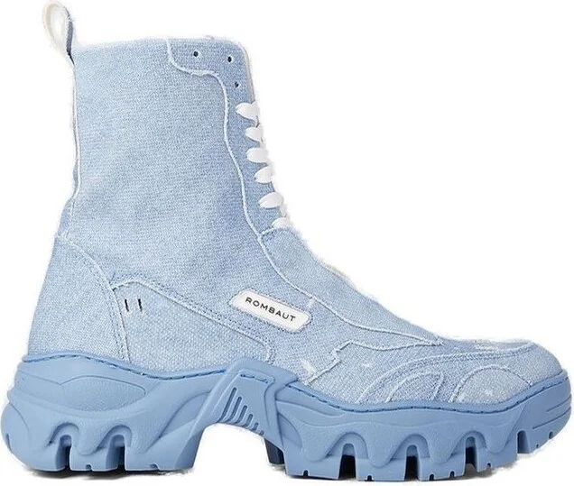 Rombaut Logo Debossed Boots