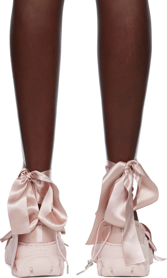 Rombaut Pink Aura Bows Sneakers - Image 2