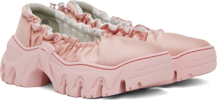 Rombaut Pink Boccaccio II Aura Ballerina Flats - Image 4