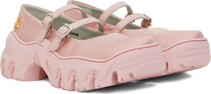 Rombaut Pink Boccaccio II MJ Ballerina Flats - Image 4