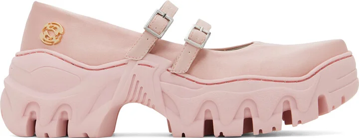 Rombaut Pink Boccaccio II MJ Ballerina Flats