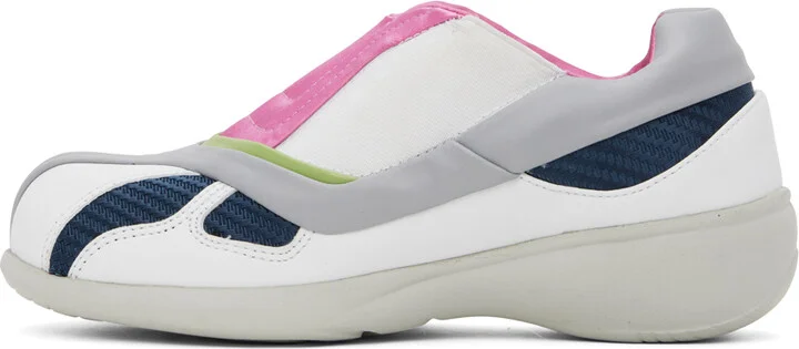 Rombaut Pink & Gray Neo Sneakers - Image 3