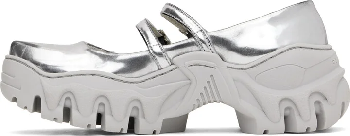 Rombaut Silver Boccaccio II MJ Ballerina Flats - Image 3