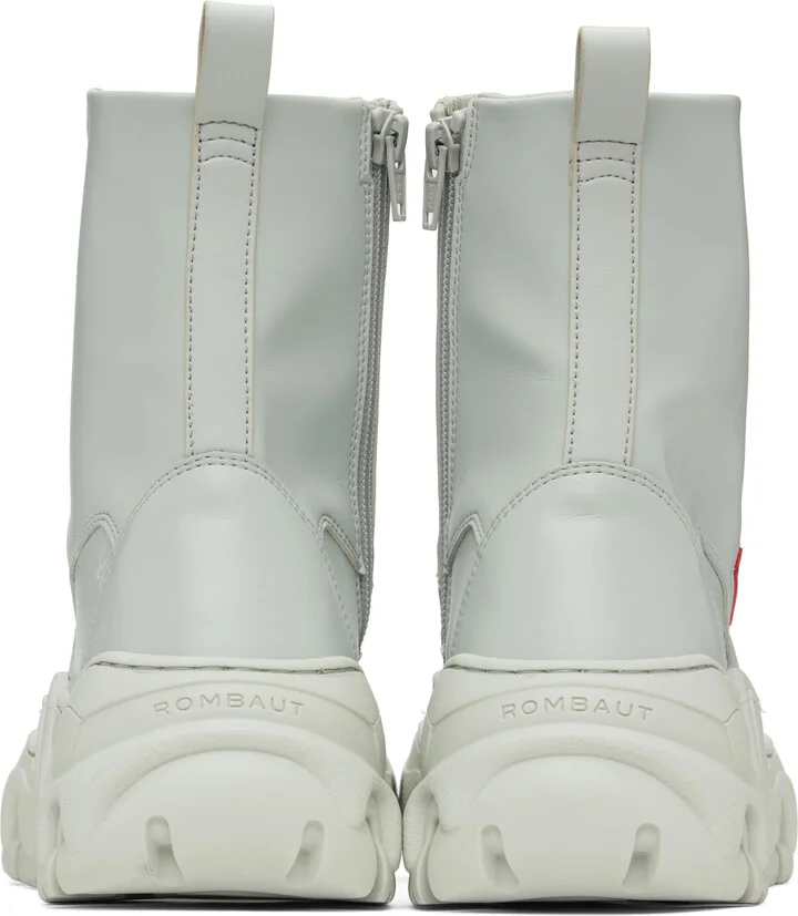 Rombaut SSENSE Exclusive Gray Boccaccio II Boots - Image 2