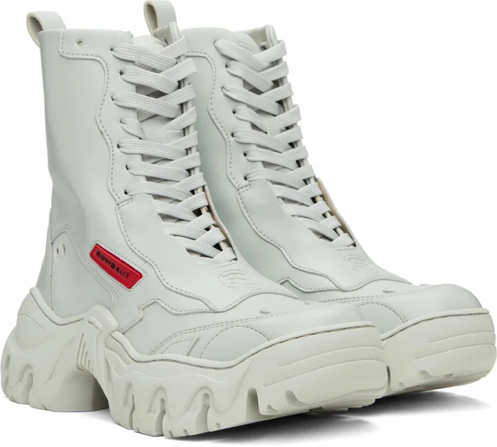 Rombaut SSENSE Exclusive Gray Boccaccio II Boots - Image 4