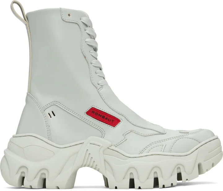Rombaut SSENSE Exclusive Gray Boccaccio II Boots