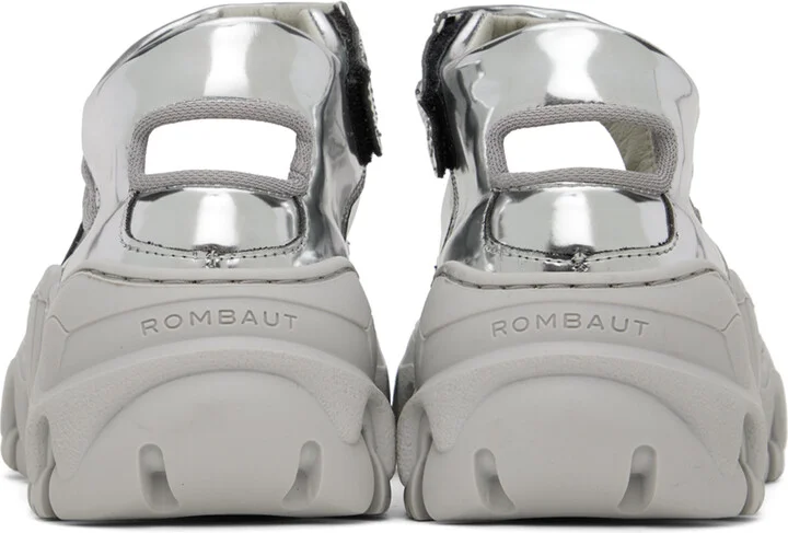 Rombaut SSENSE Exclusive Silver Boccaccio II Ibiza Sneakers - Image 2