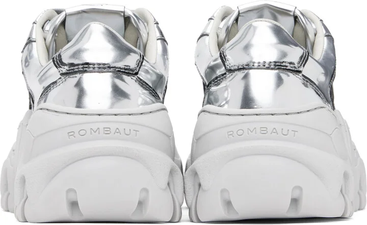 Rombaut SSENSE Exclusive Silver Lava Boccaccio II Sneakers - Image 2