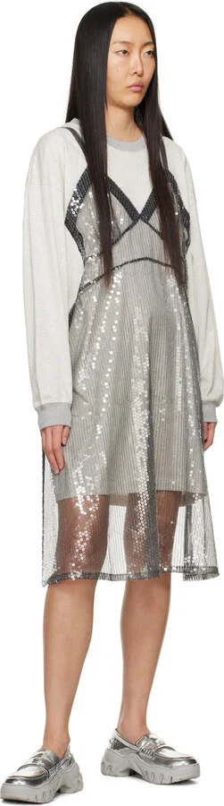 Rombaut SSENSE Exclusive Silver Loafers - Image 5