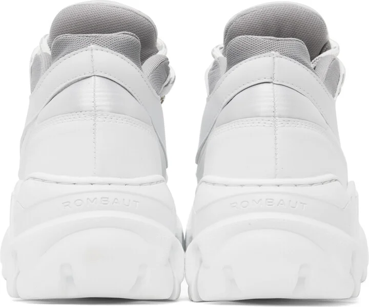 Rombaut White Boccaccio II Asfalto Sneakers - Image 2