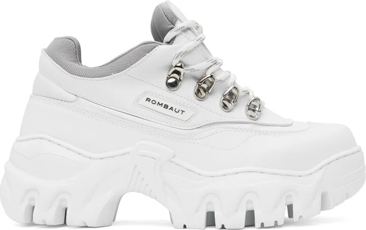 Rombaut White Boccaccio II Asfalto Sneakers