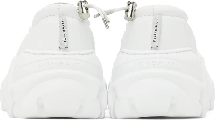 Rombaut White Boccaccio II Aura Ballerina Flats - Image 2