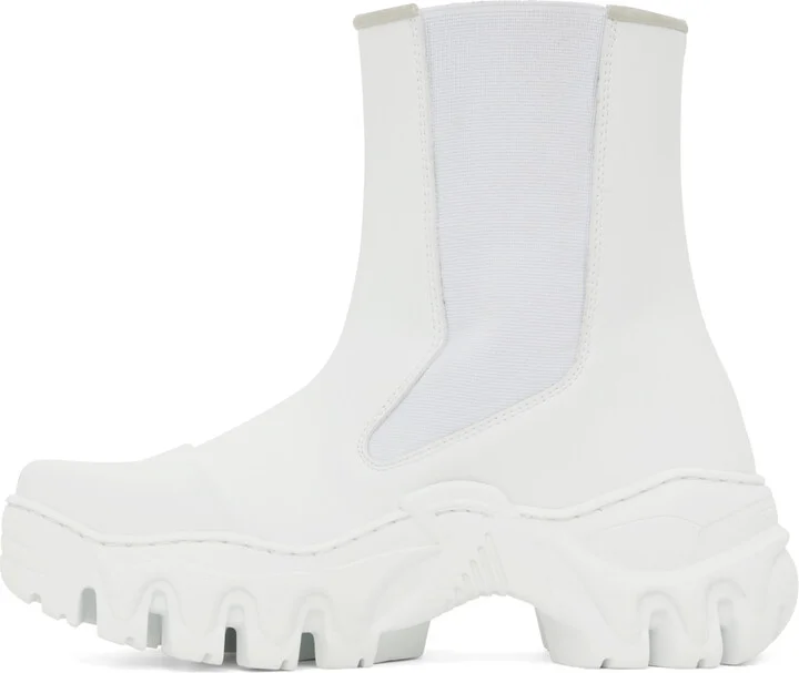 Rombaut White Boccaccio II Chelsea Boots - Image 3