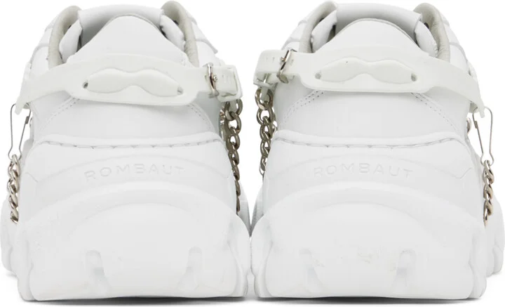 Rombaut White Boccaccio II Harness Sneakers - Image 2