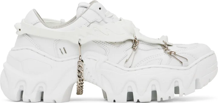 Rombaut White Boccaccio II Harness Sneakers