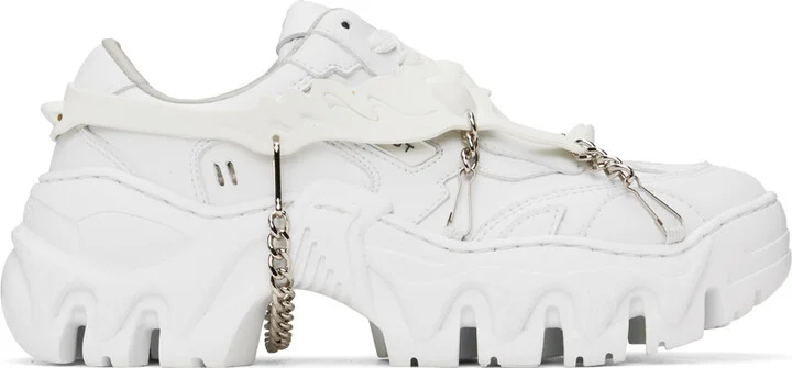Rombaut White Boccaccio II Harness Sneakers