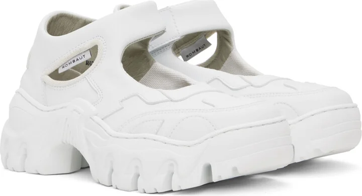Rombaut White Boccaccio II Ibiza Sneakers - Image 4