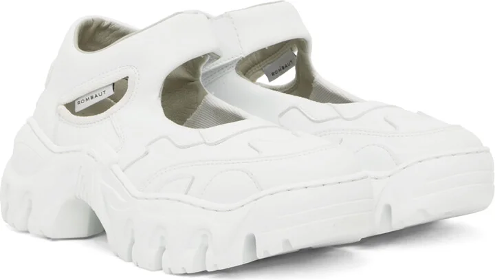 Rombaut White Boccaccio II Ibiza Sneakers - Image 4