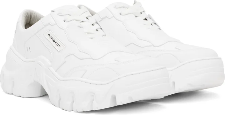 Rombaut White Boccaccio II Sneakers - Image 4