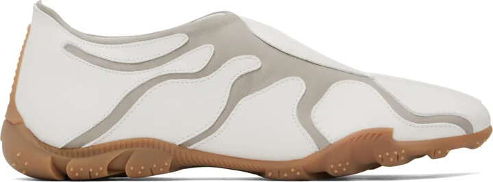Rombaut White & Gray DAO Sneakers