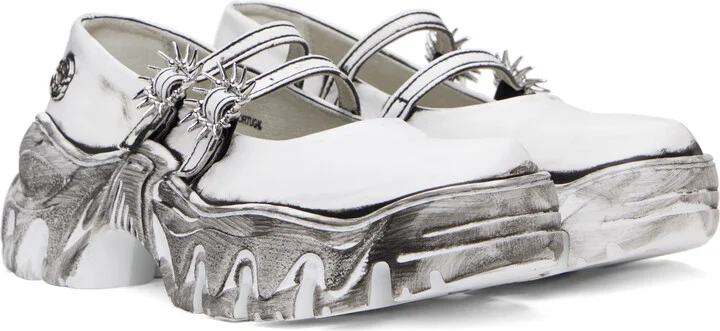 Rombaut White MJ Quantum Loafers - Image 4