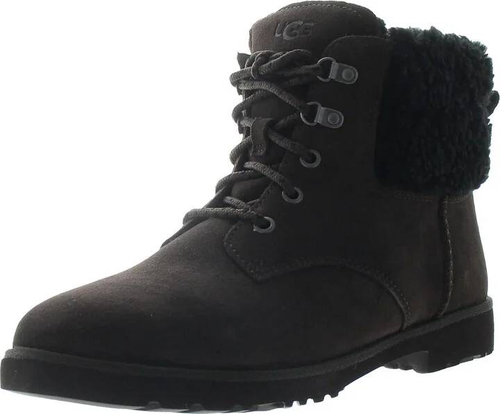 Romely Heritage Lace Womens Suede Water Repellent Winter & Snow Boots