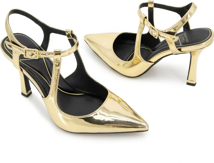 Romi Ankle Strap Pointed Toe Pump - Image 8