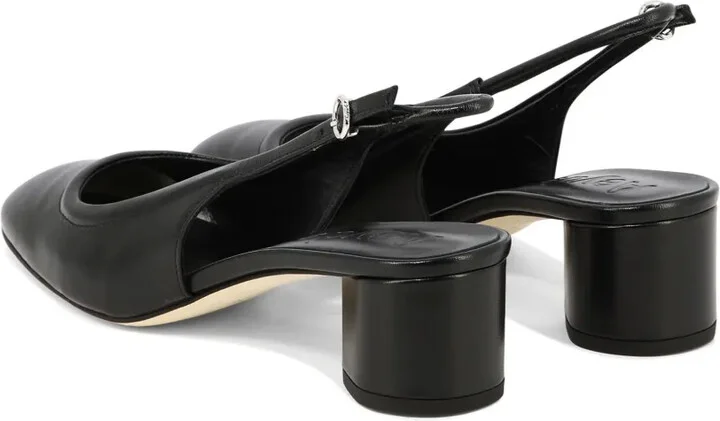Romy 55mm leather pumps - Image 3