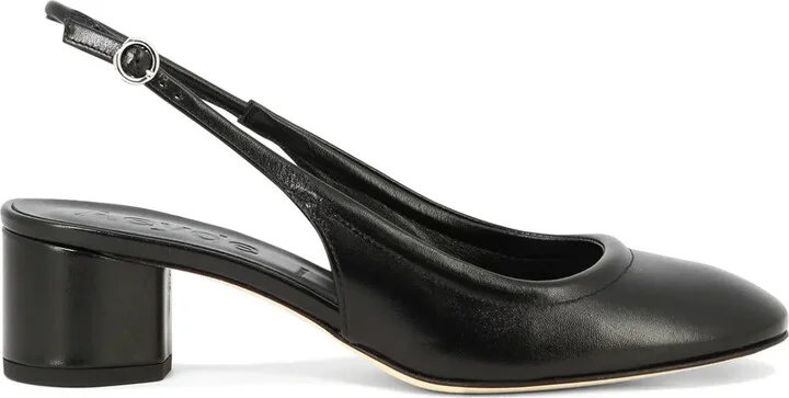 Romy 55mm leather pumps
