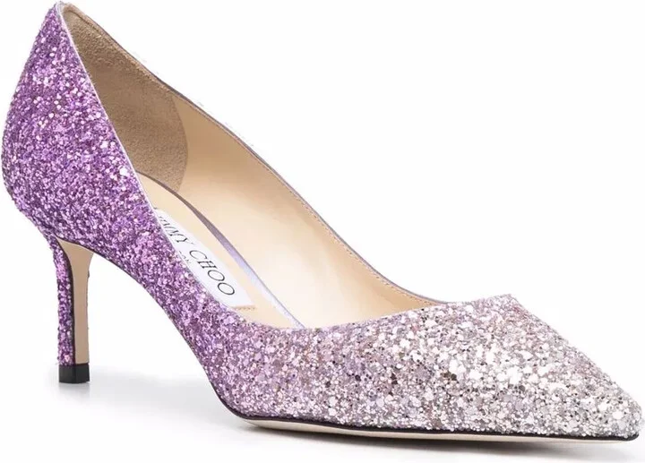 Romy 60mm glitter pumps - Image 2