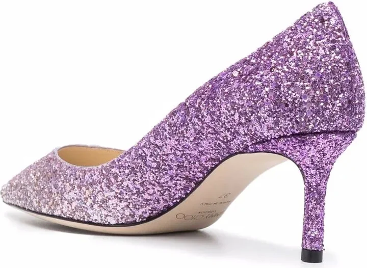 Romy 60mm glitter pumps - Image 3