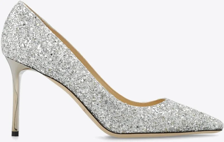 Romy 85 Glittered Pumps