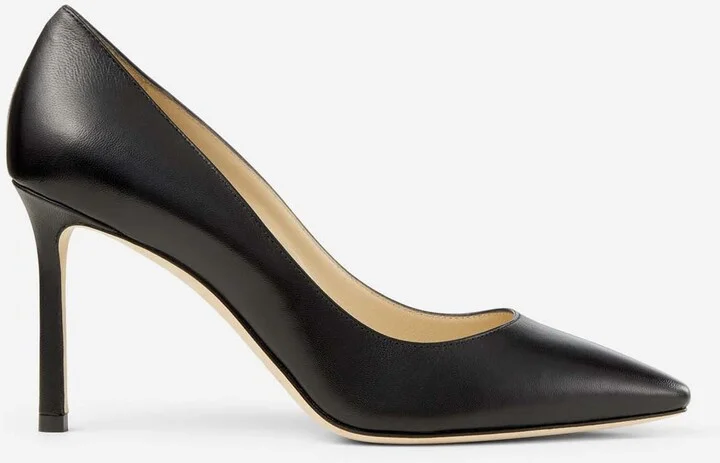 Romy 85 Leather Pumps