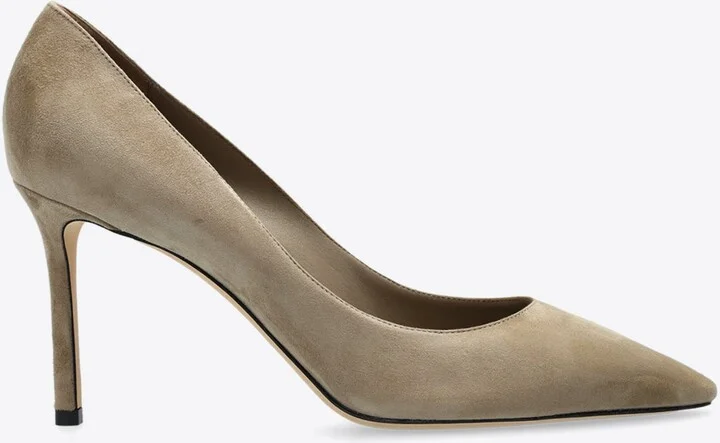 Romy 85 Leather Pumps