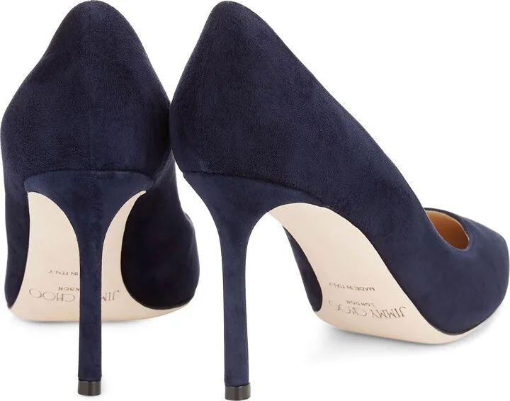 Romy 85 pumps in suede - Image 4