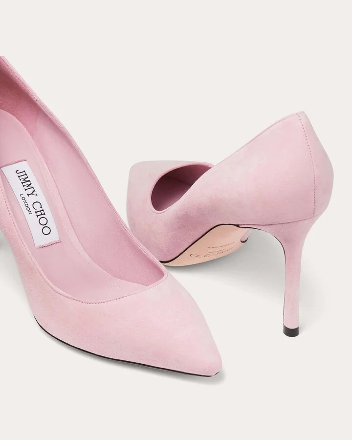 Romy 85 Suede Pump - Image 4