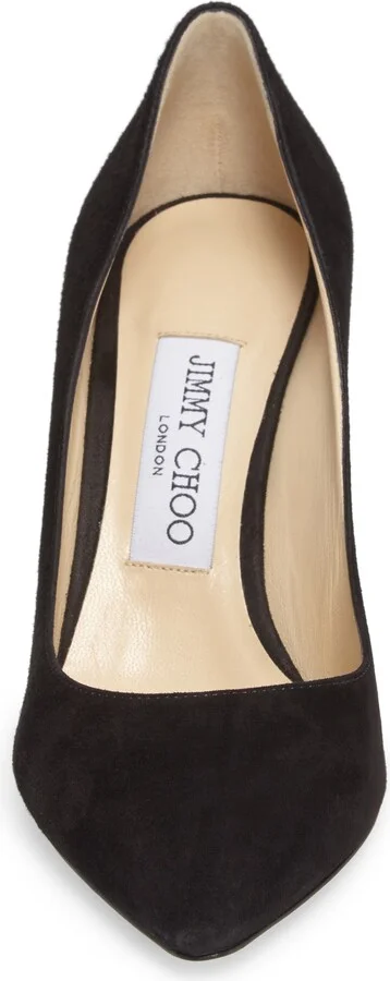 Romy 85 Suede Pump - Image 4