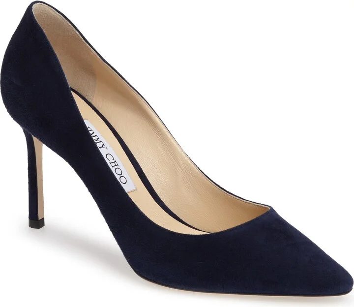 Romy 85 Suede Pump