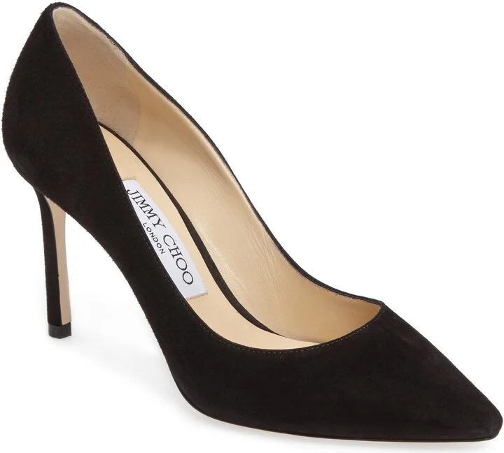 Romy 85 Suede Pump