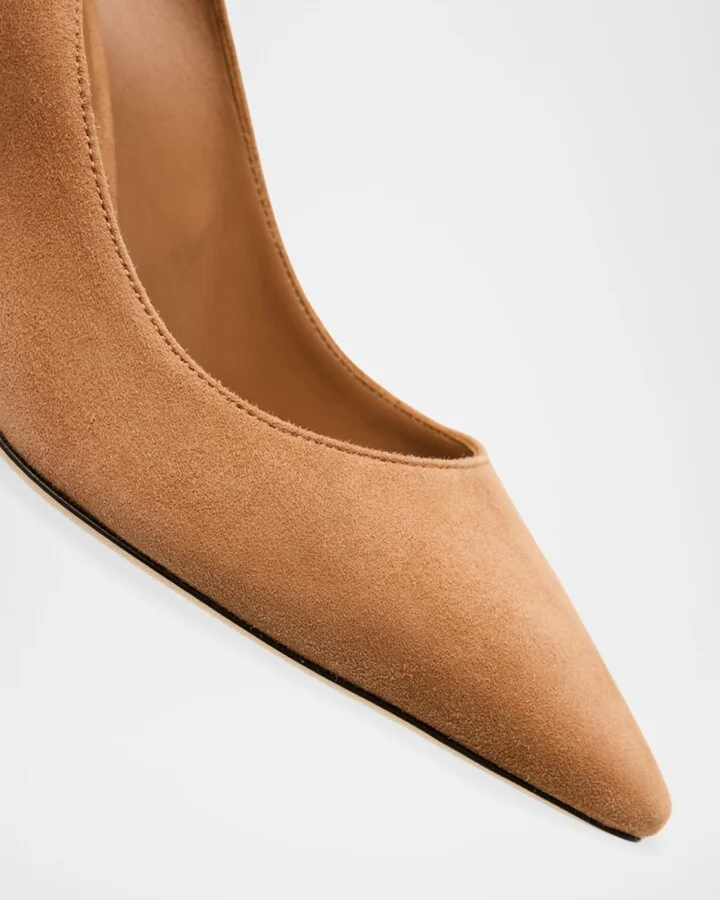 Romy 85 Suede Pumps - Image 4