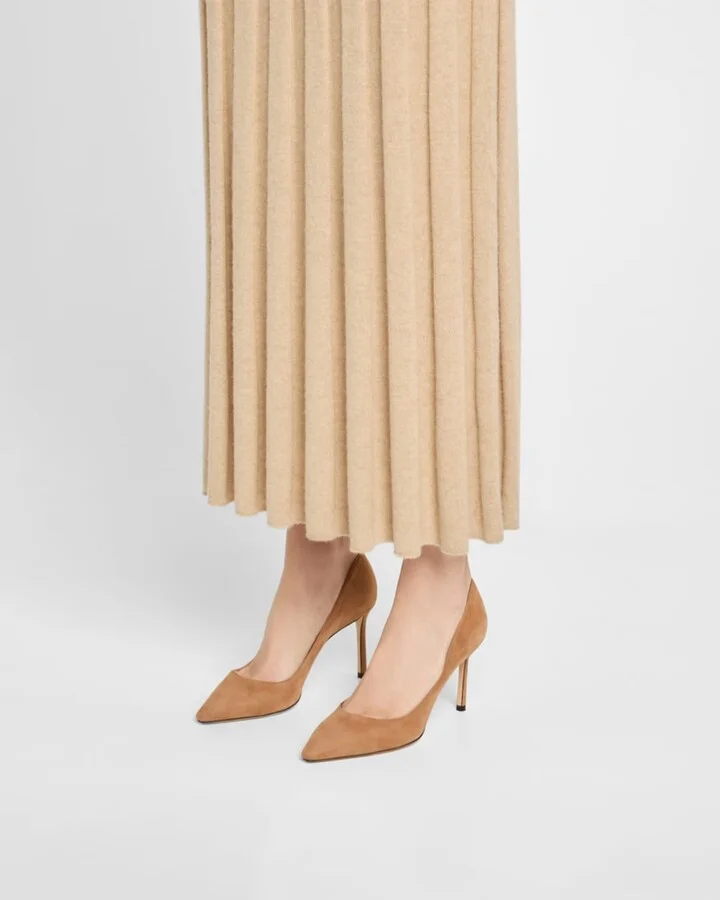 Romy 85 Suede Pumps - Image 5