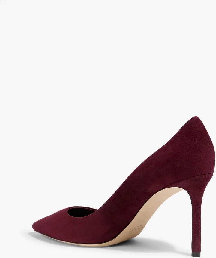 Romy 85 suede pumps - Image 3