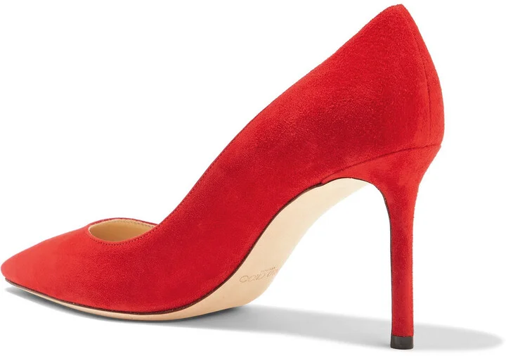 Romy 85 suede pumps - Image 3