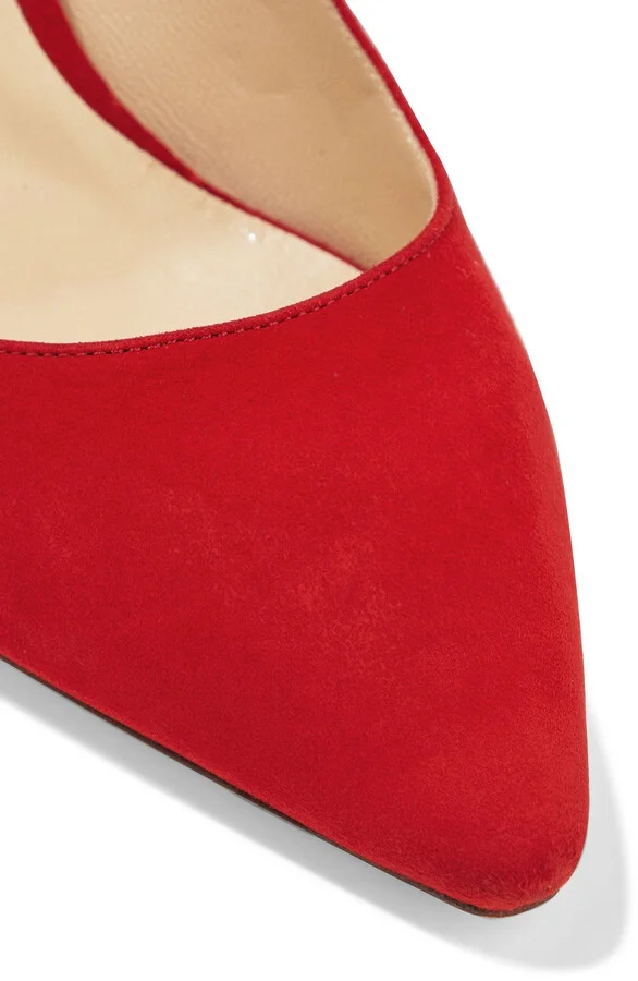 Romy 85 suede pumps - Image 4