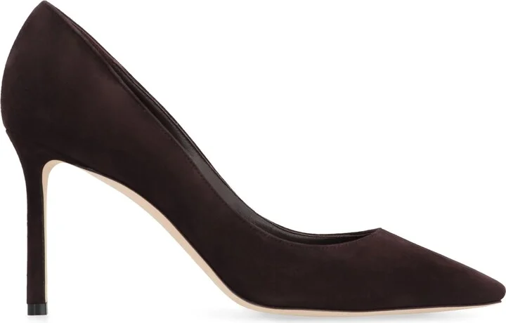 Romy 85 Suede Pumps