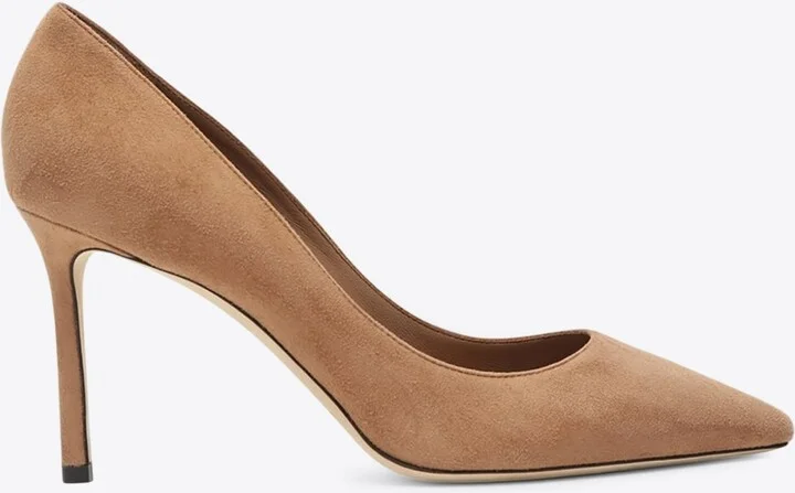 Romy 85 Suede Pumps