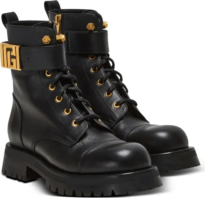 Romy lace-up leather boots - Image 2