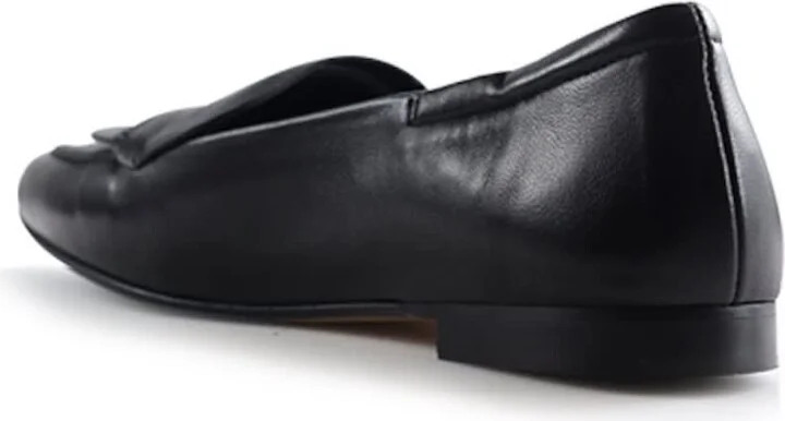 Romy Loafers, Black Leather - Image 4